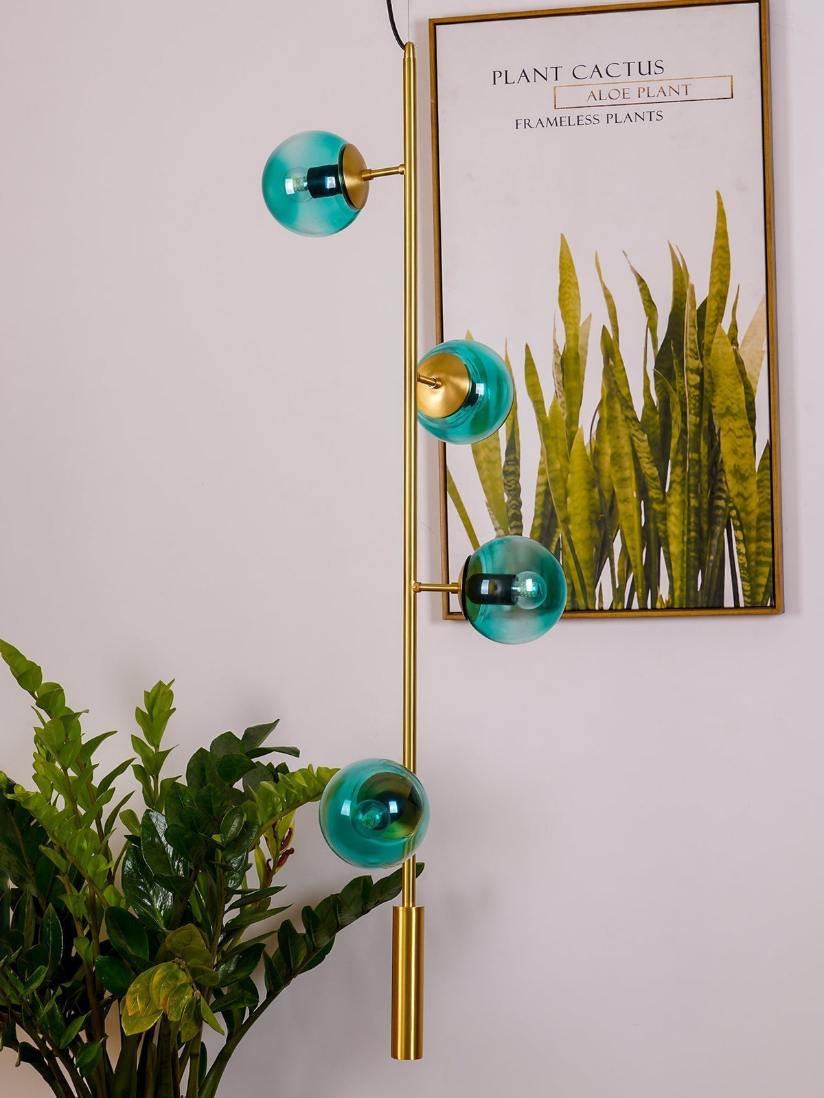 Erevia Suspension Laiton Verre