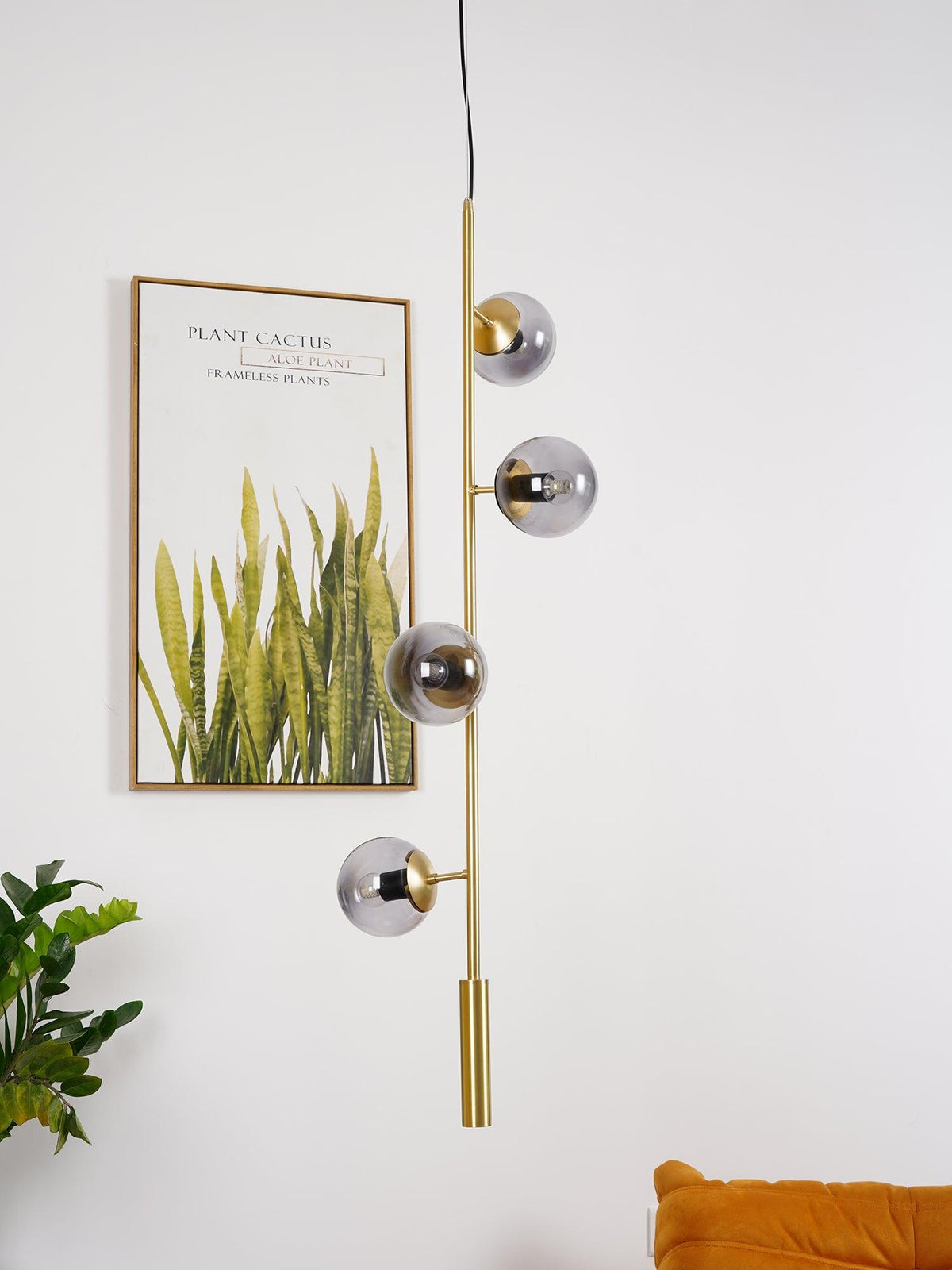 Erevia Suspension Laiton Verre