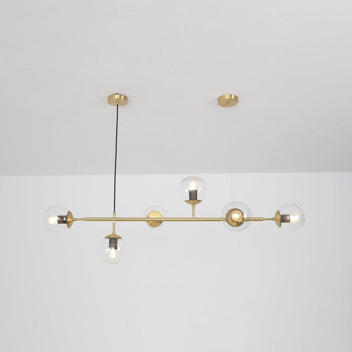 Olveya Suspension Orb Laiton Verre Pour Salon