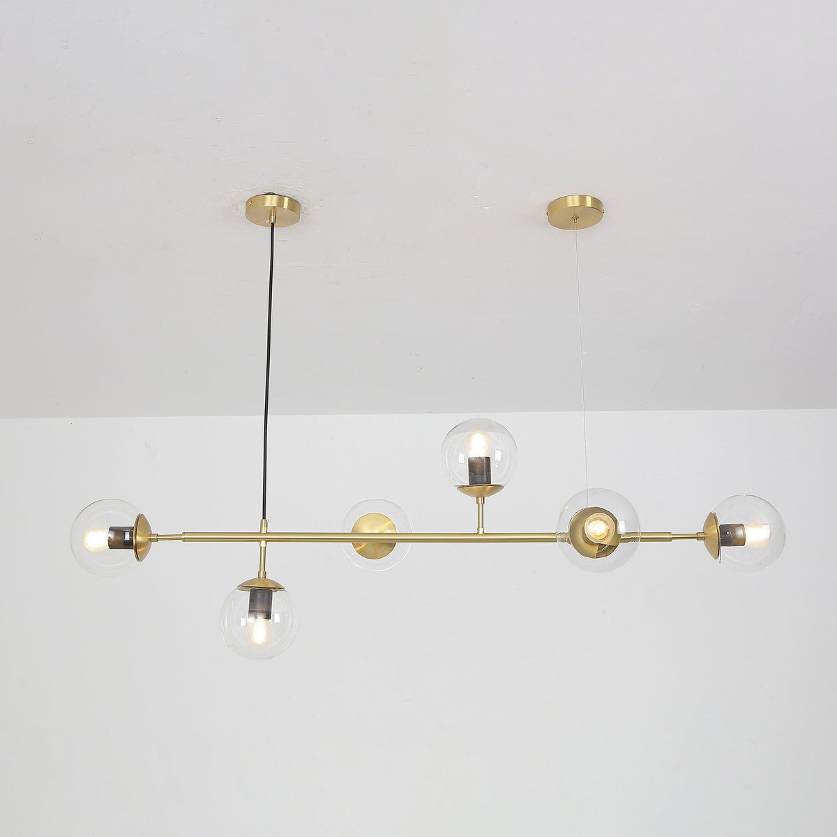 Olveya Suspension Orb Laiton Verre Pour Salon