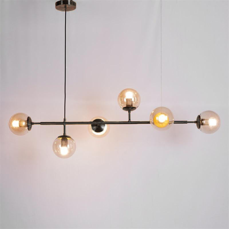 Olveya Suspension Orb Laiton Verre Pour Salon