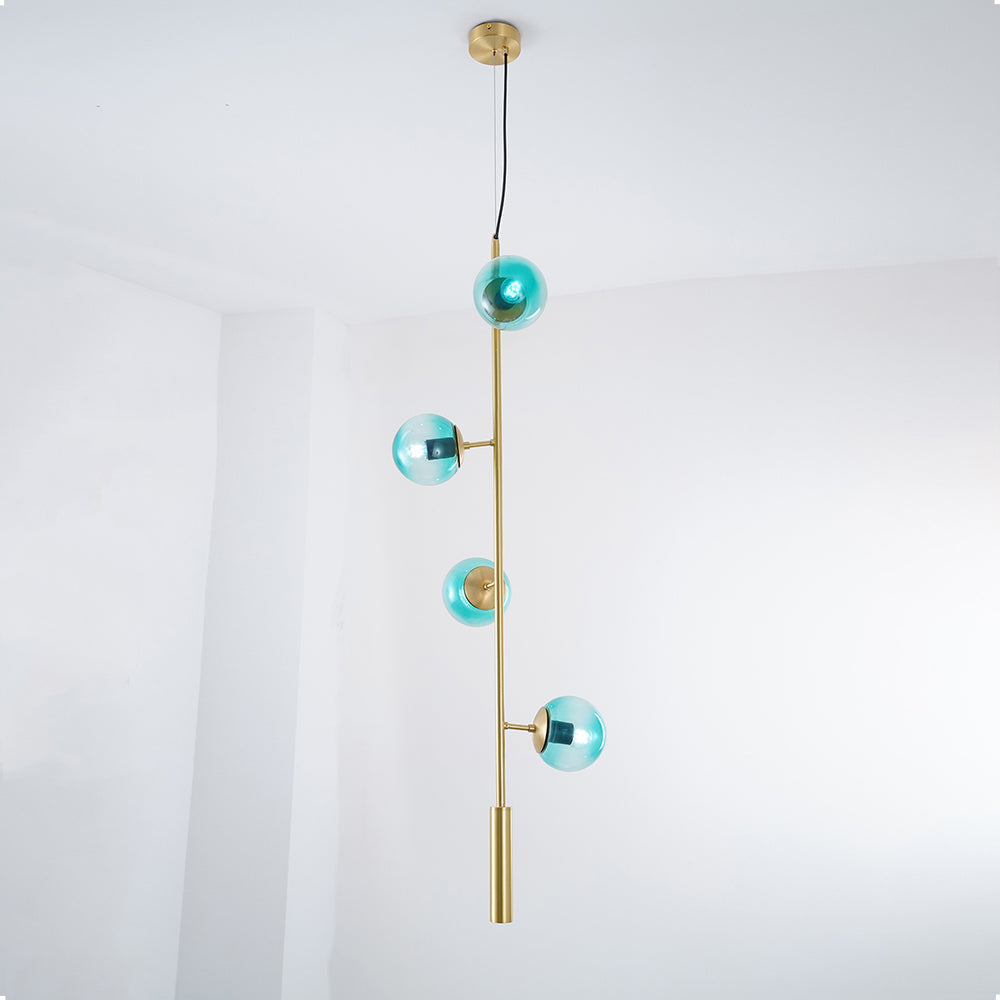 Erevia Suspension Laiton Verre