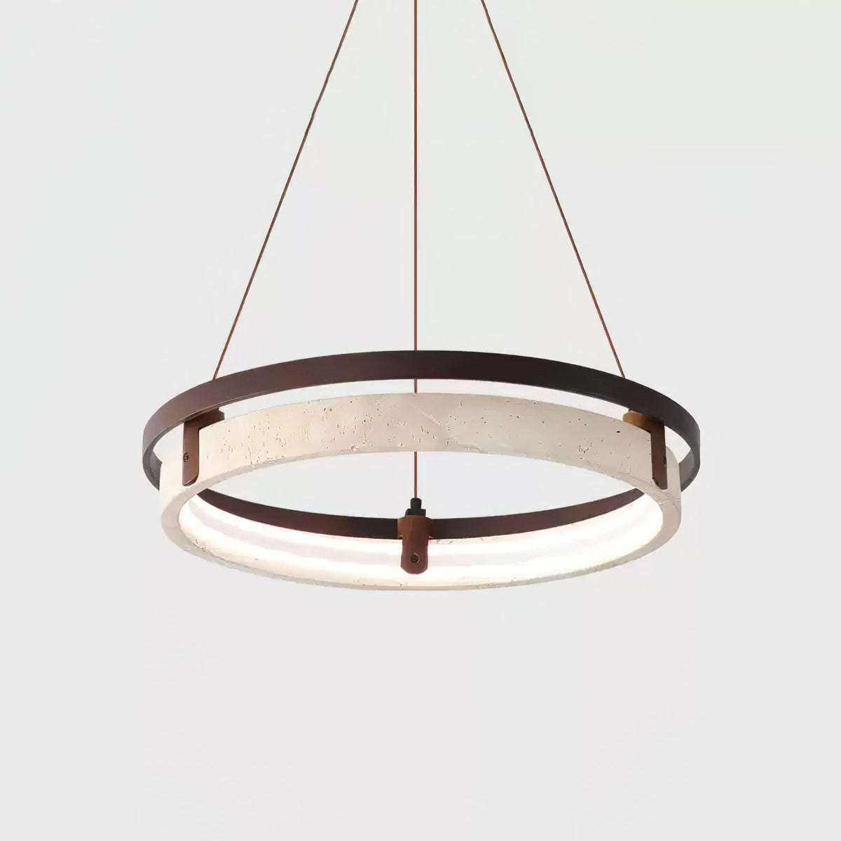 Veraearae Suspension Moderne en Travertin