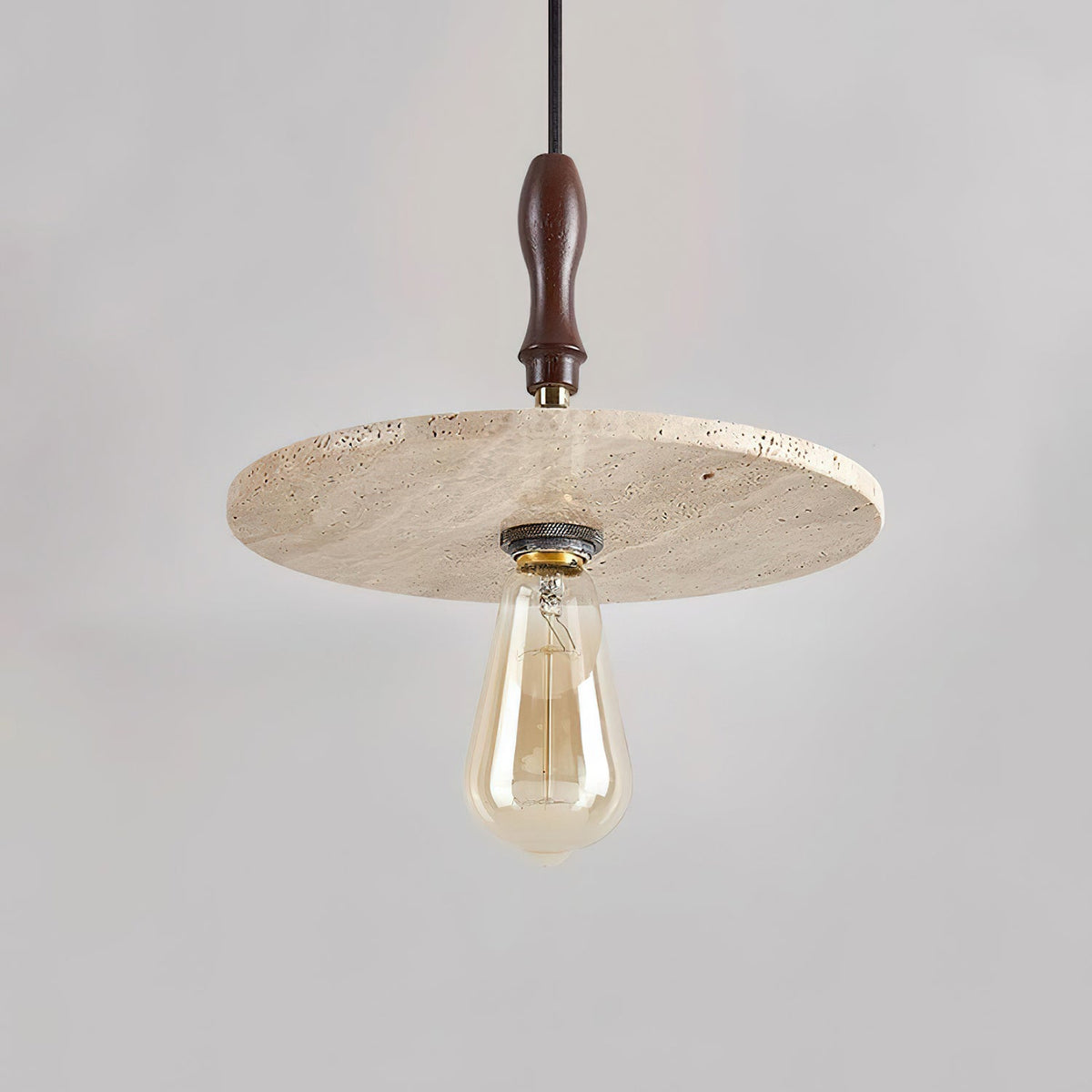 Ritta Orbit Pendant Light Travertine-Neutral Decor