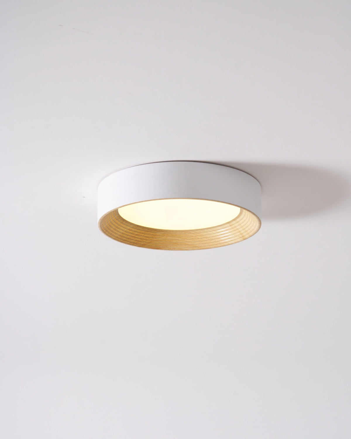 Belara Plafonnier Bois Anneau Minimaliste Réglable