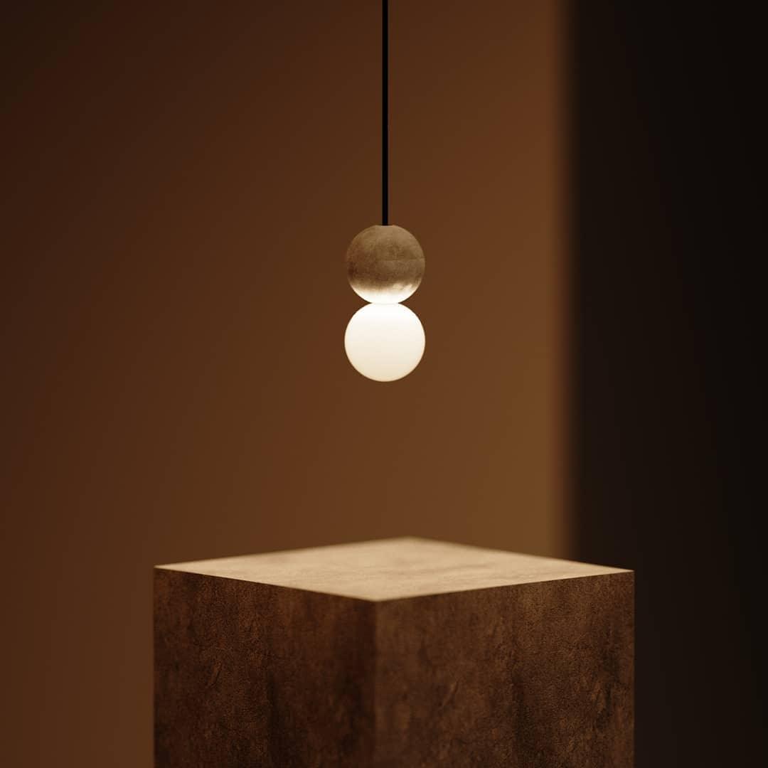 Gemma Suspension Moderne en Ciment