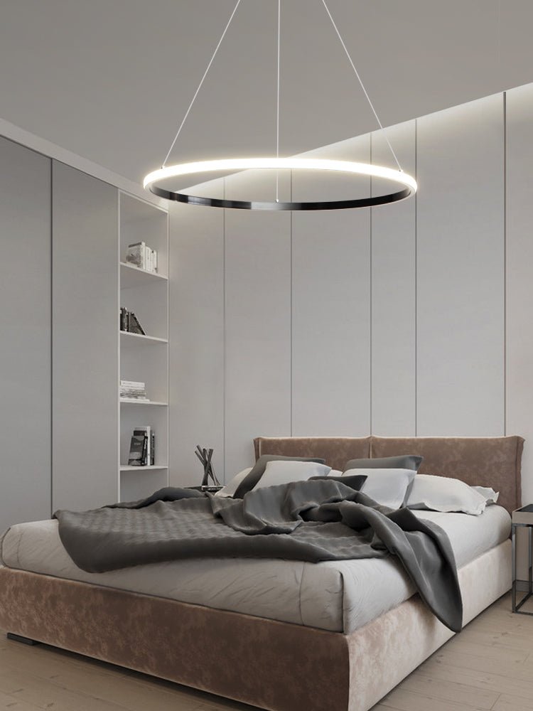 Mirene Lustre Anneaux Modernes Minimalistes en Laiton