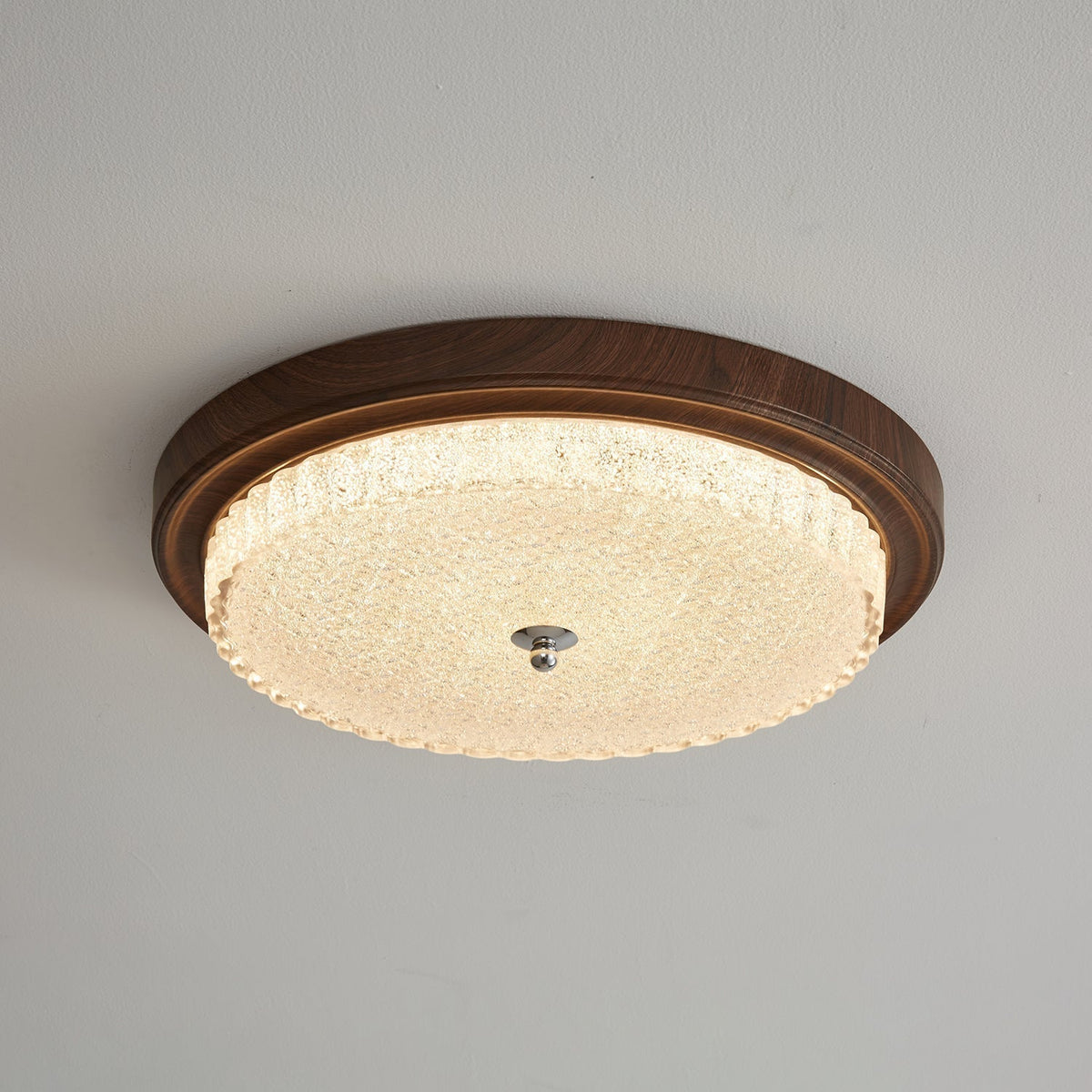 Linesa Plafonnier en Verre Minimaliste Moderne