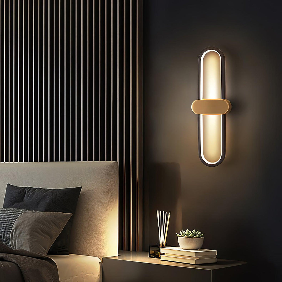 Ilyra Applique murale minimaliste en silicone