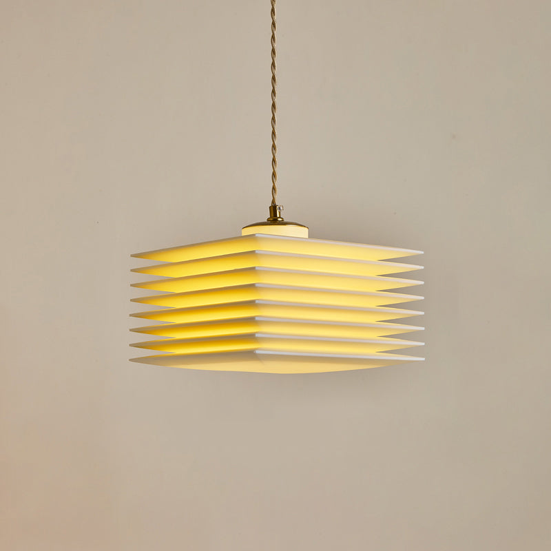 Product shot displaying the lamp's clean lines and white finish.