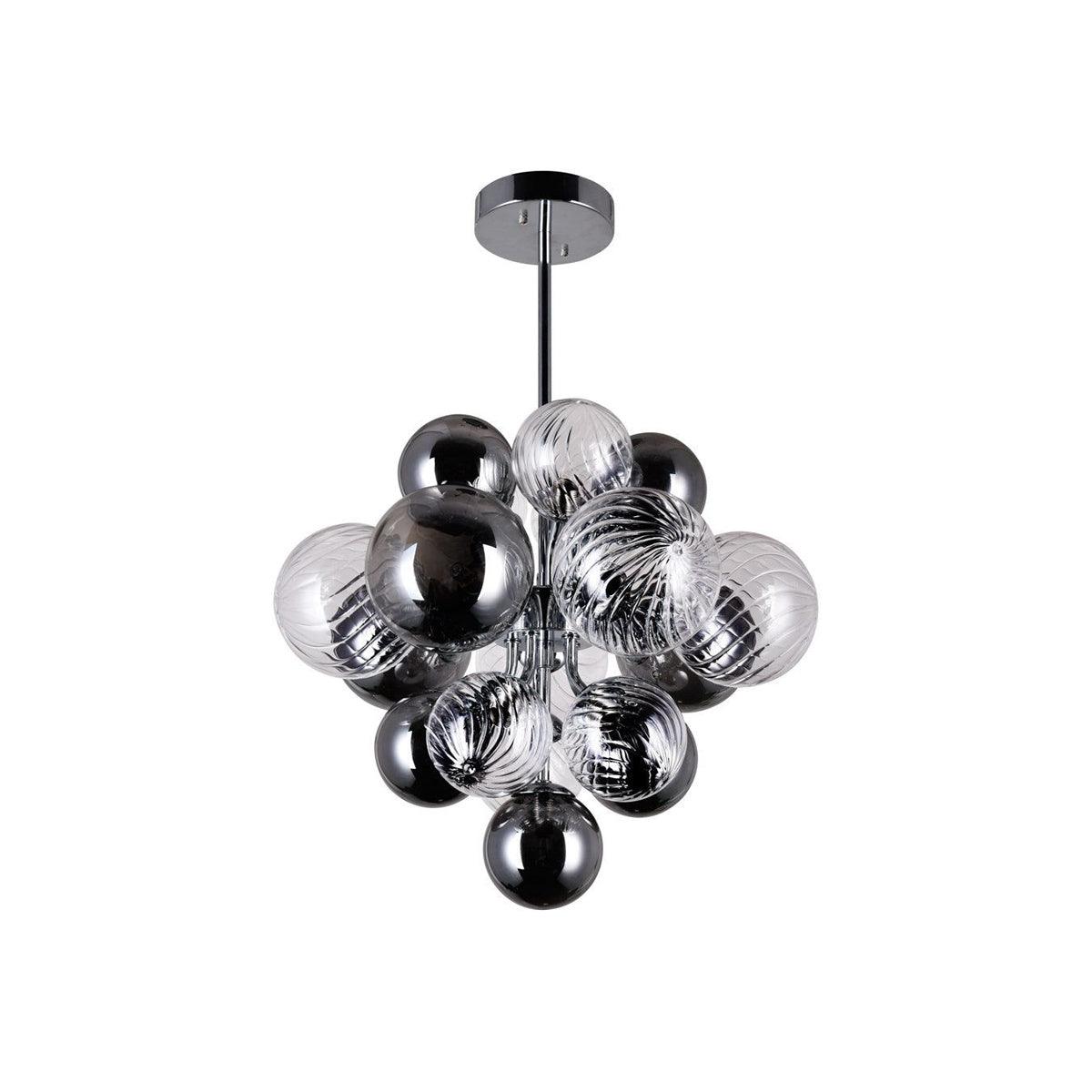 Neralis Boule en Verre Chrome Pallocino