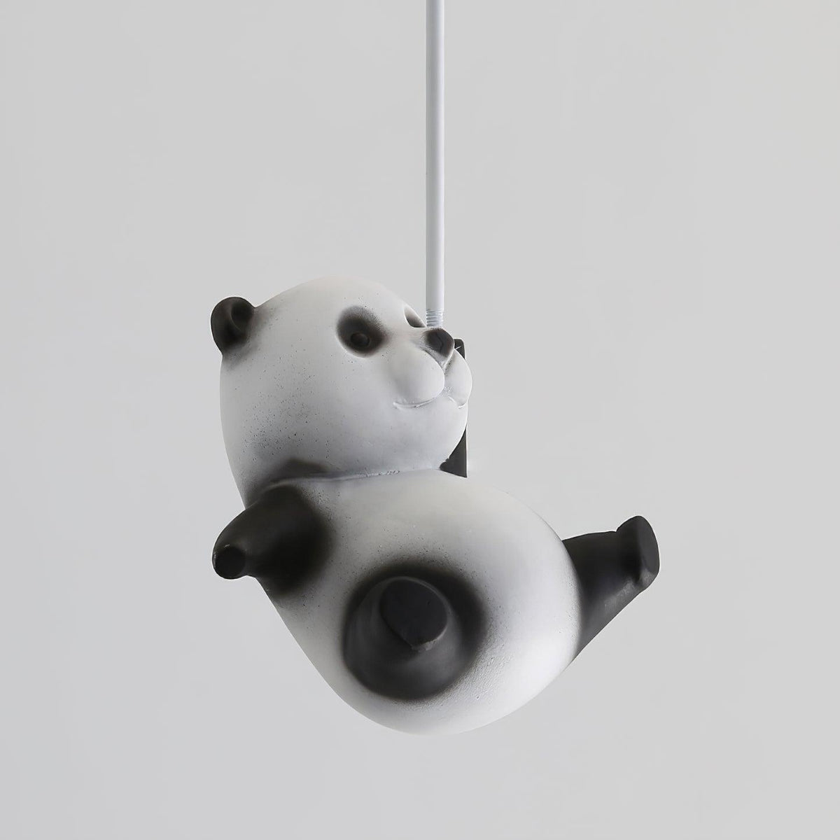 Clarara Lampe de Plafond en Verre Panda Élégante