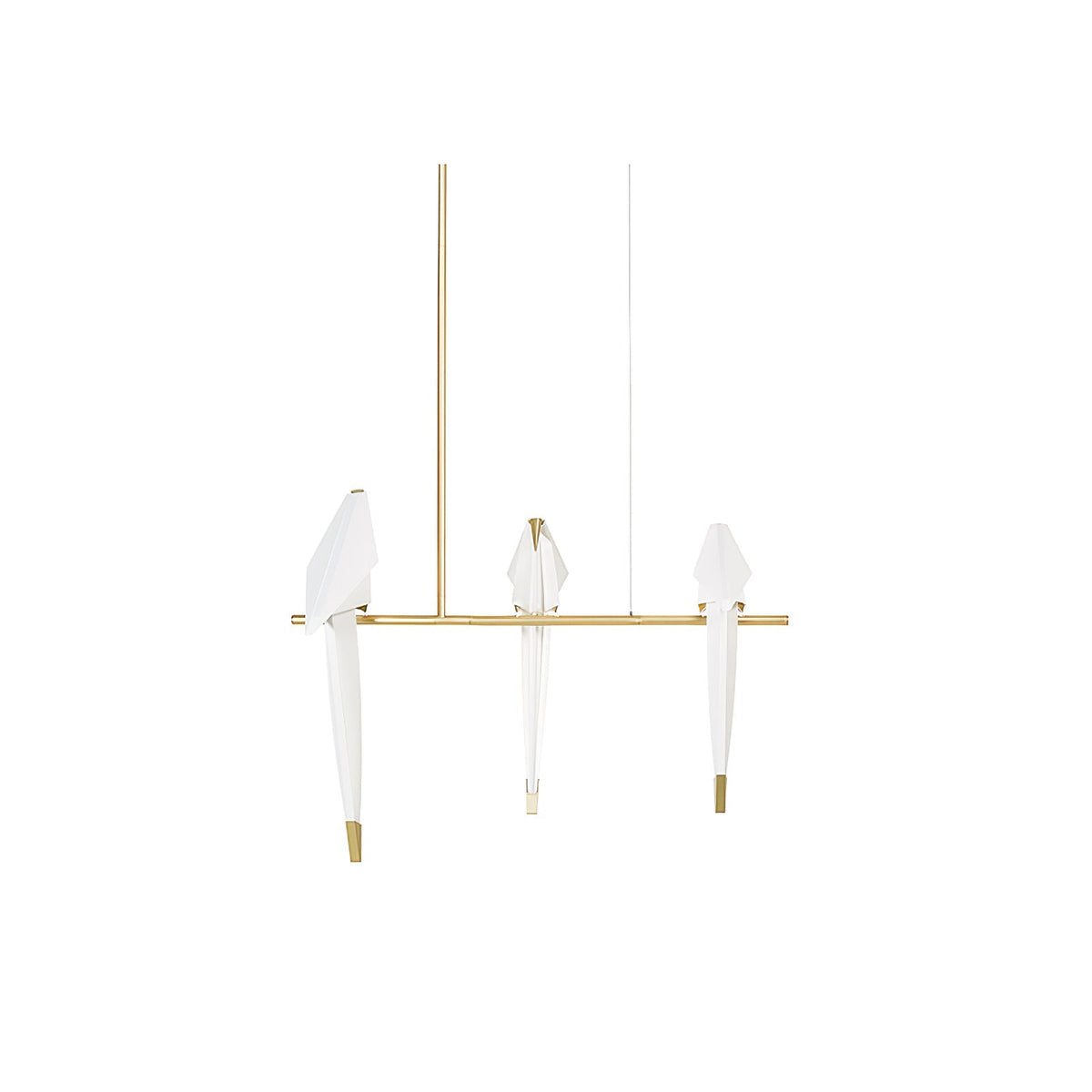 Mavelle Lustre Grue en Papier Sculpturale LED