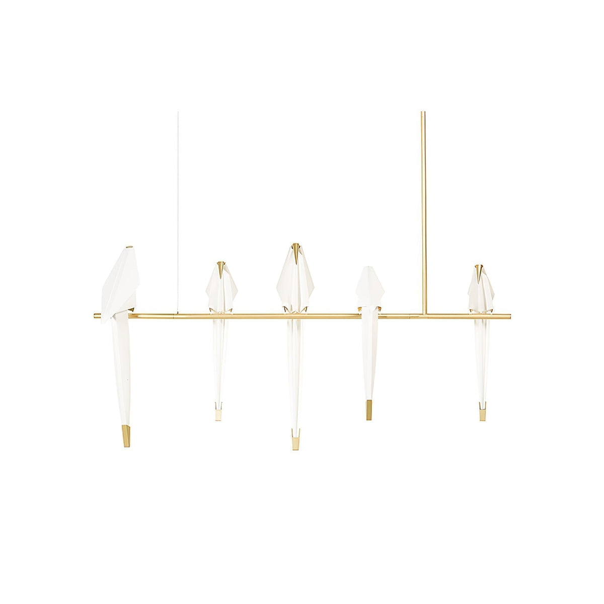 Mavelle Lustre Grue en Papier Sculpturale LED