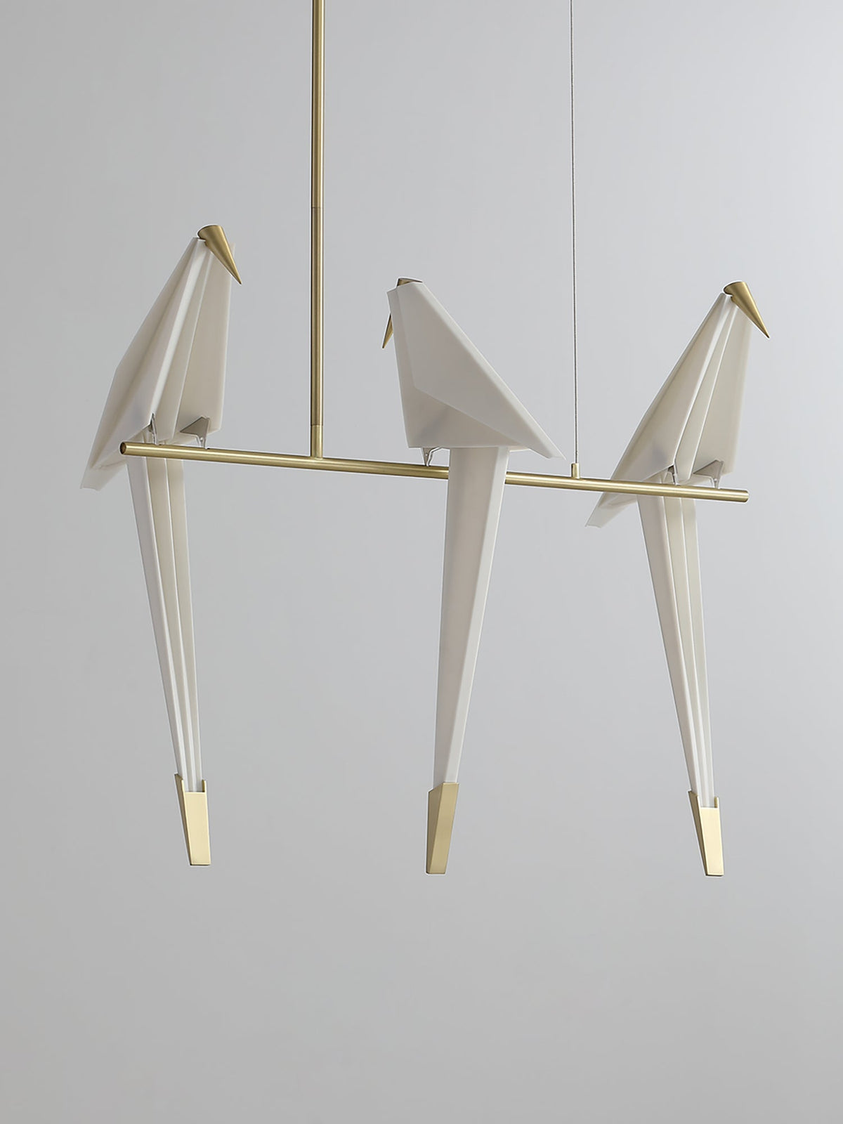 Mavelle Lustre Grue en Papier Sculpturale LED