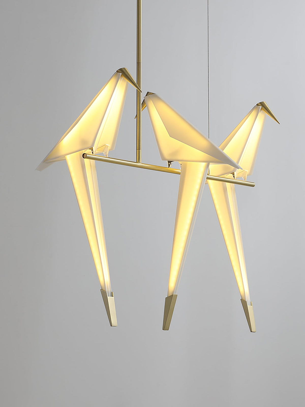 Mavelle Lustre Grue en Papier Sculpturale LED