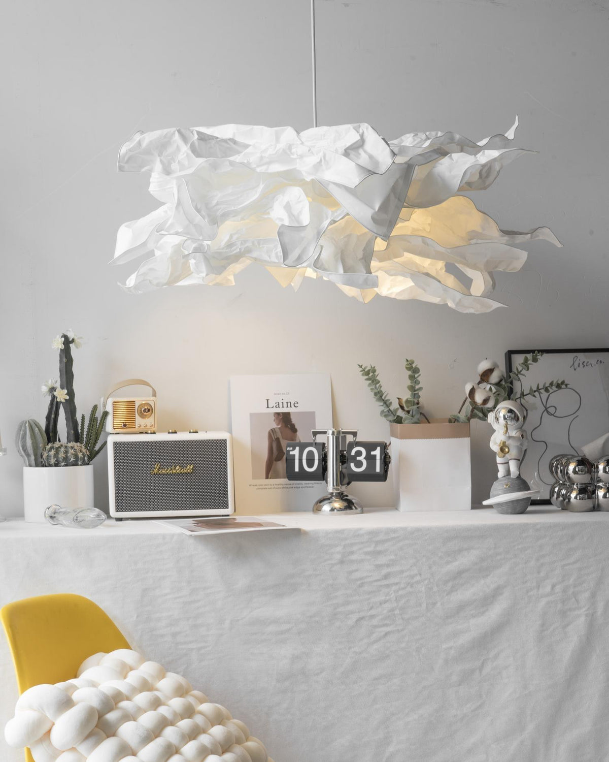 Erona Series Paper Pendant Light-Neutral Decor