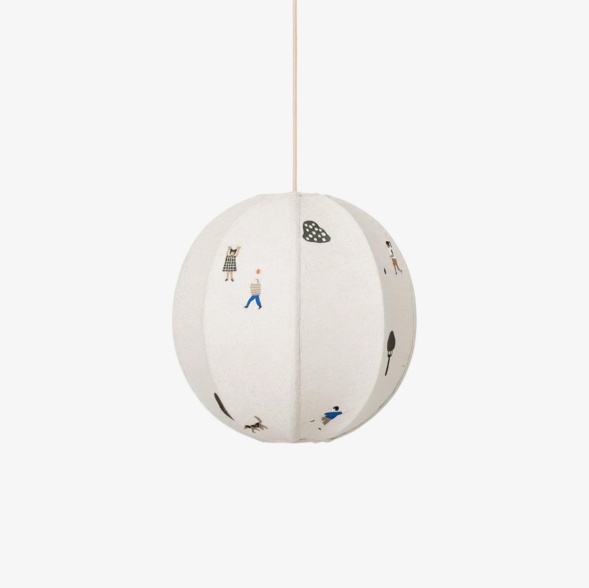 Zelarace Suspension Moderne en Tissu