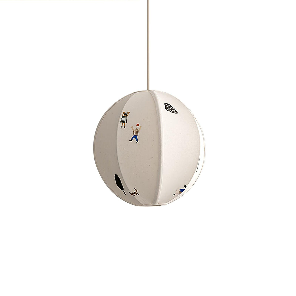 Zelarace Suspension Moderne en Tissu