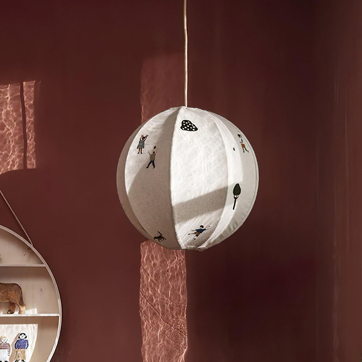 Casilia Suspension Moderne en Tissu