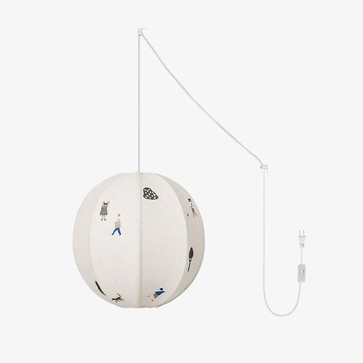 Casilia Suspension Moderne en Tissu