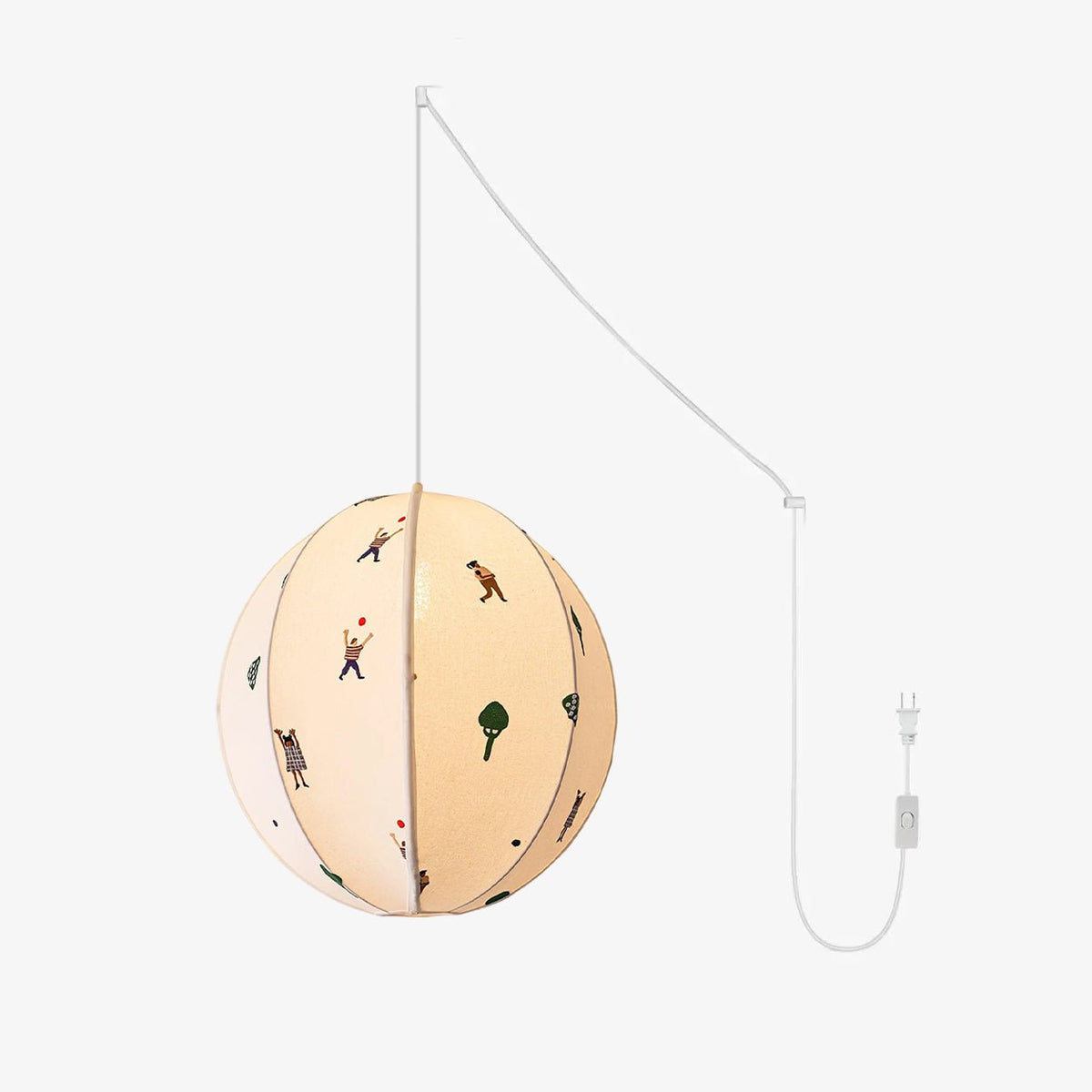 Casilia Suspension Moderne en Tissu