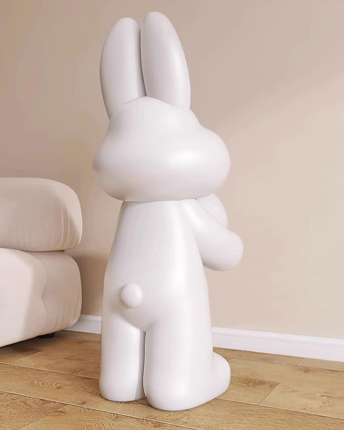 Peach Lampadaire Lapin