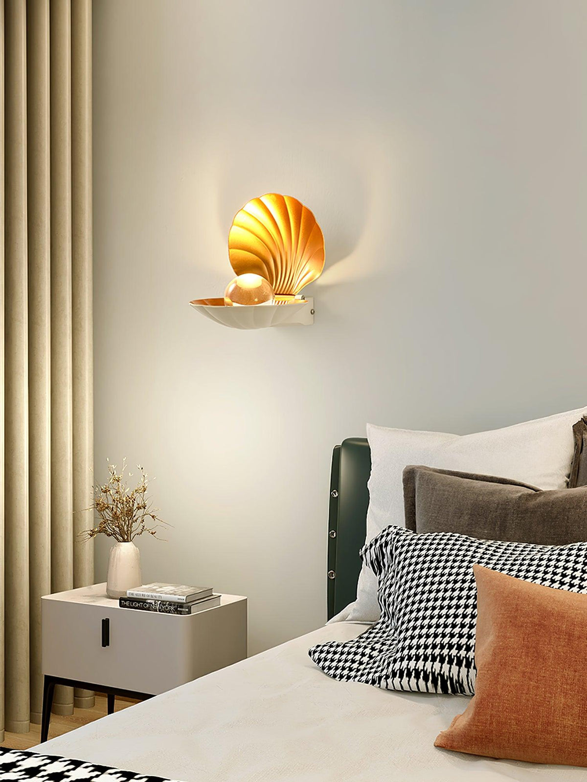 Casanne Applique Murale Perle Palourde
