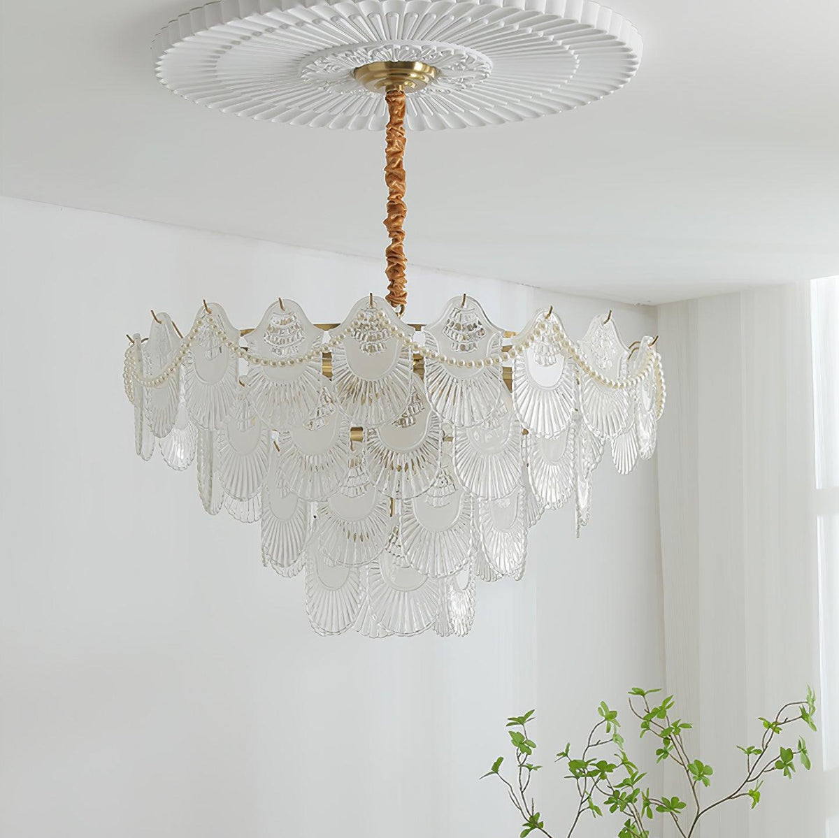 Brinina Lustre Perle Verre Coquille