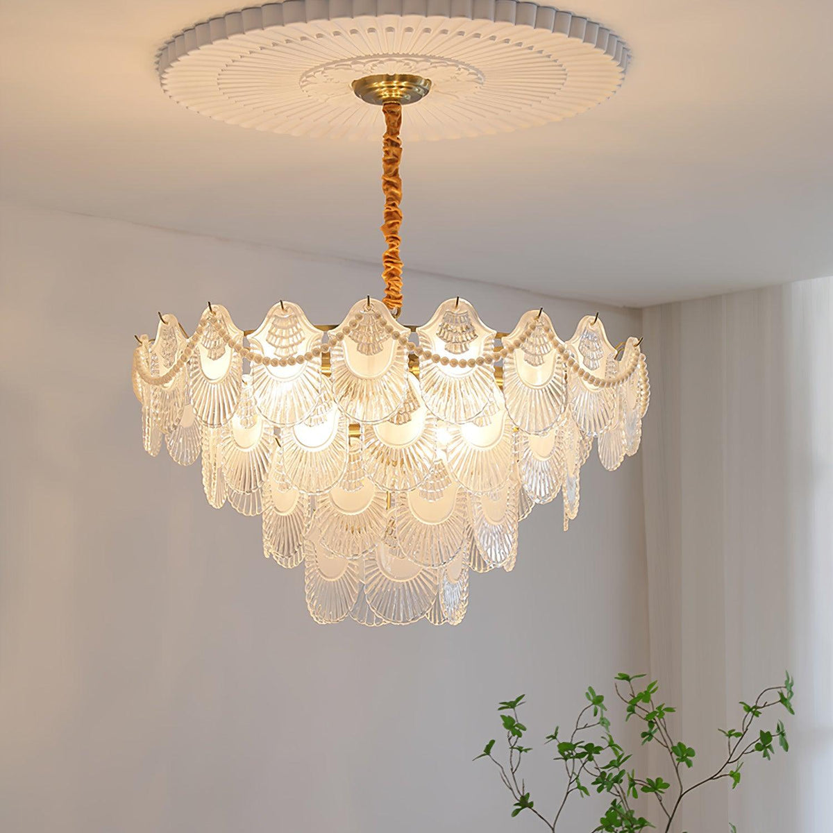 Brinina Lustre Perle Verre Coquille