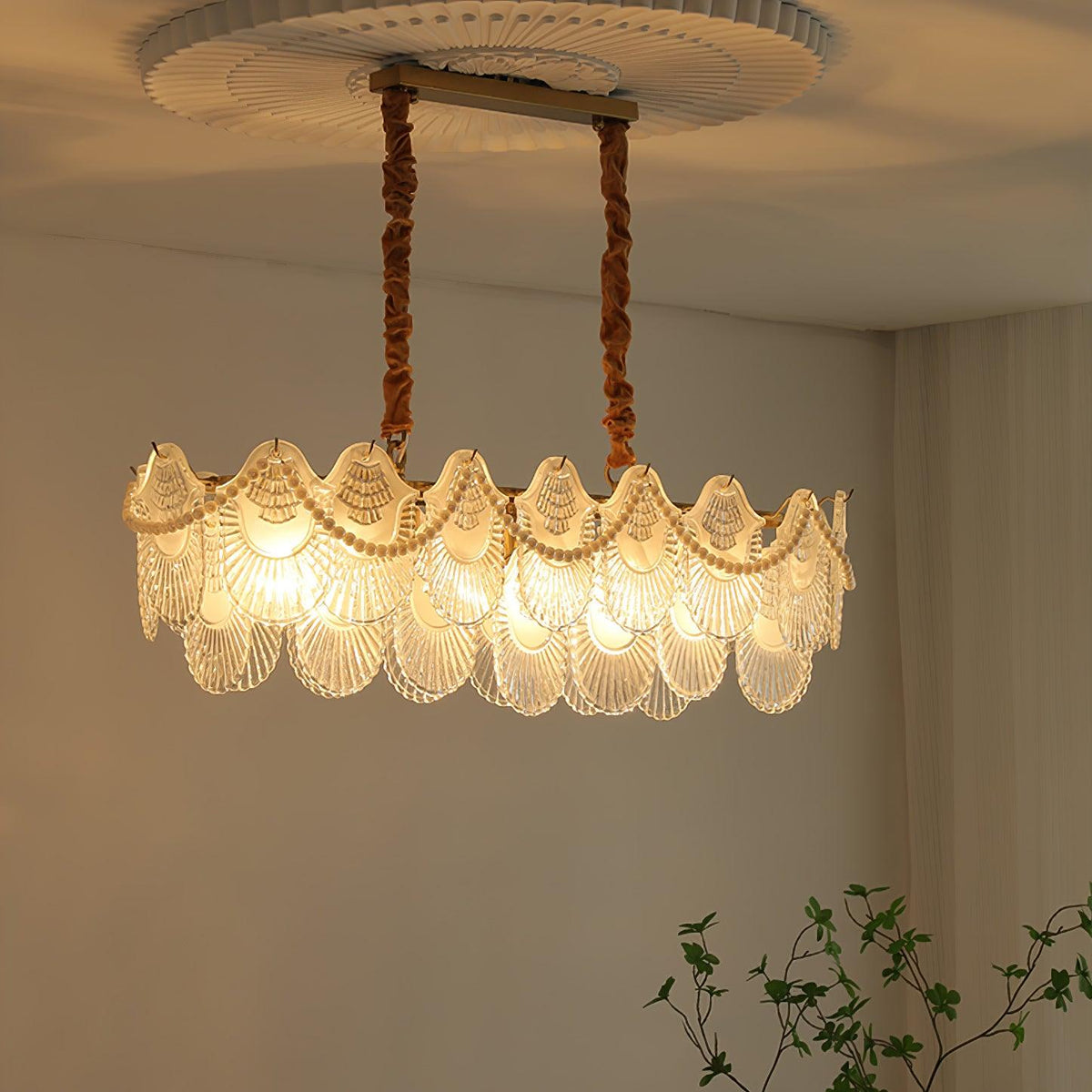 Brinina Lustre Perle Verre Coquille