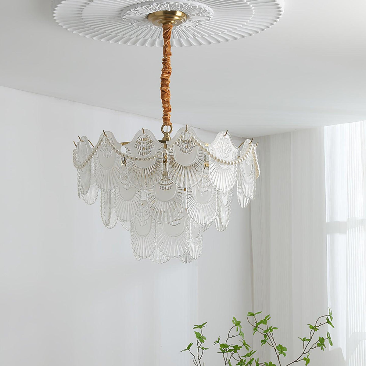 Brinina Lustre Perle Verre Coquille