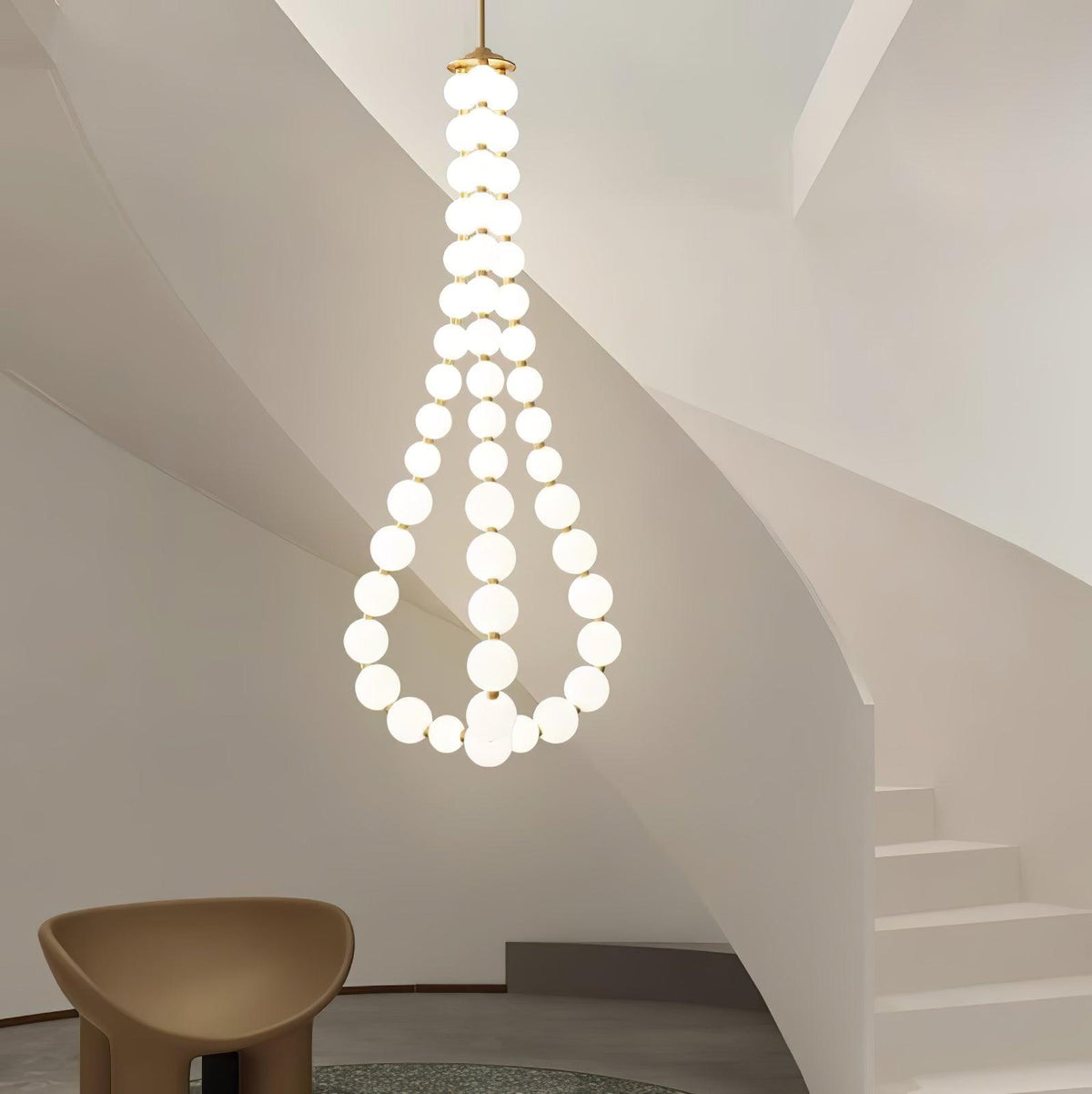 Gem Lustre moderne en acrylique