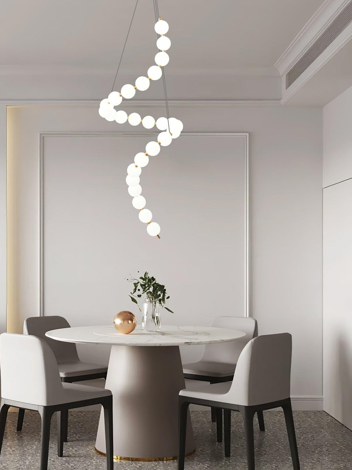 Gem Lustre moderne en acrylique