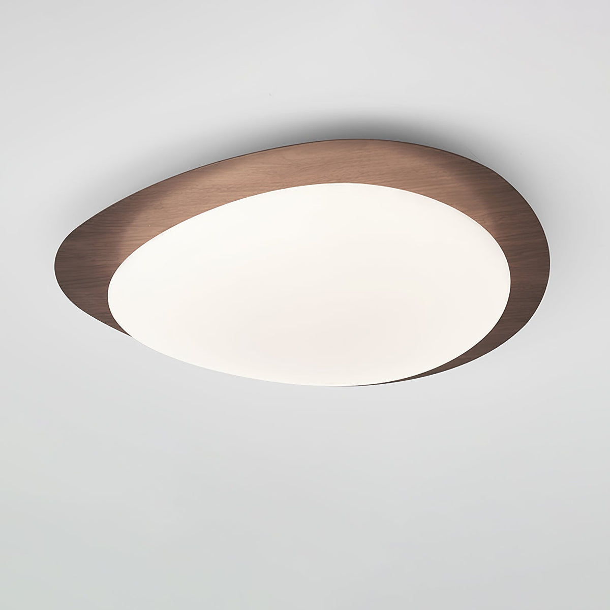 Quisti Plafonnier Galet Design Moderne Bois