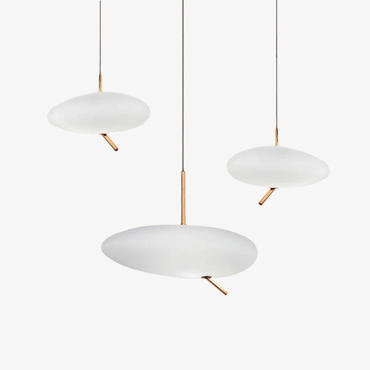 Nebula Lustre Suspendu Moderne En Verre