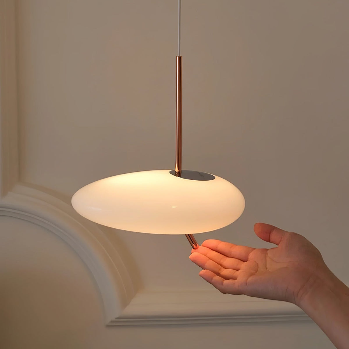 Nebula Lustre Suspendu Moderne En Verre