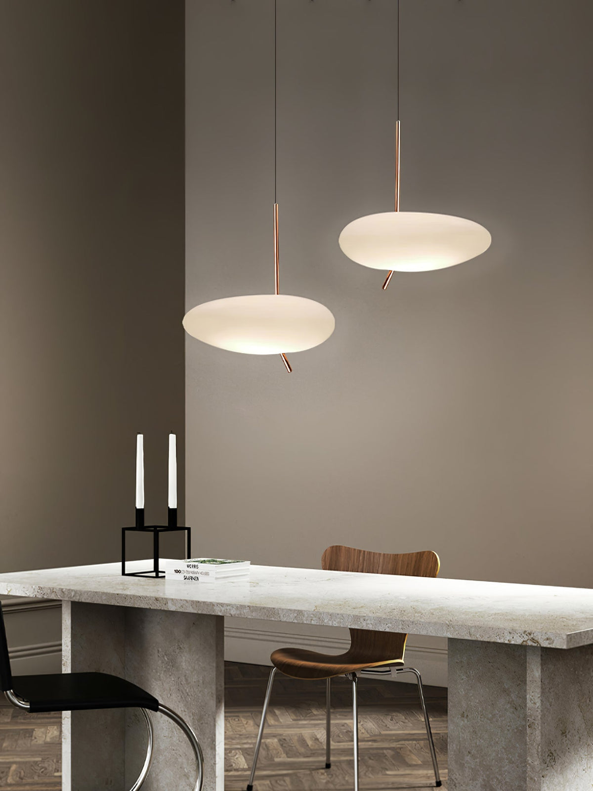Nebula Lustre Suspendu Moderne En Verre