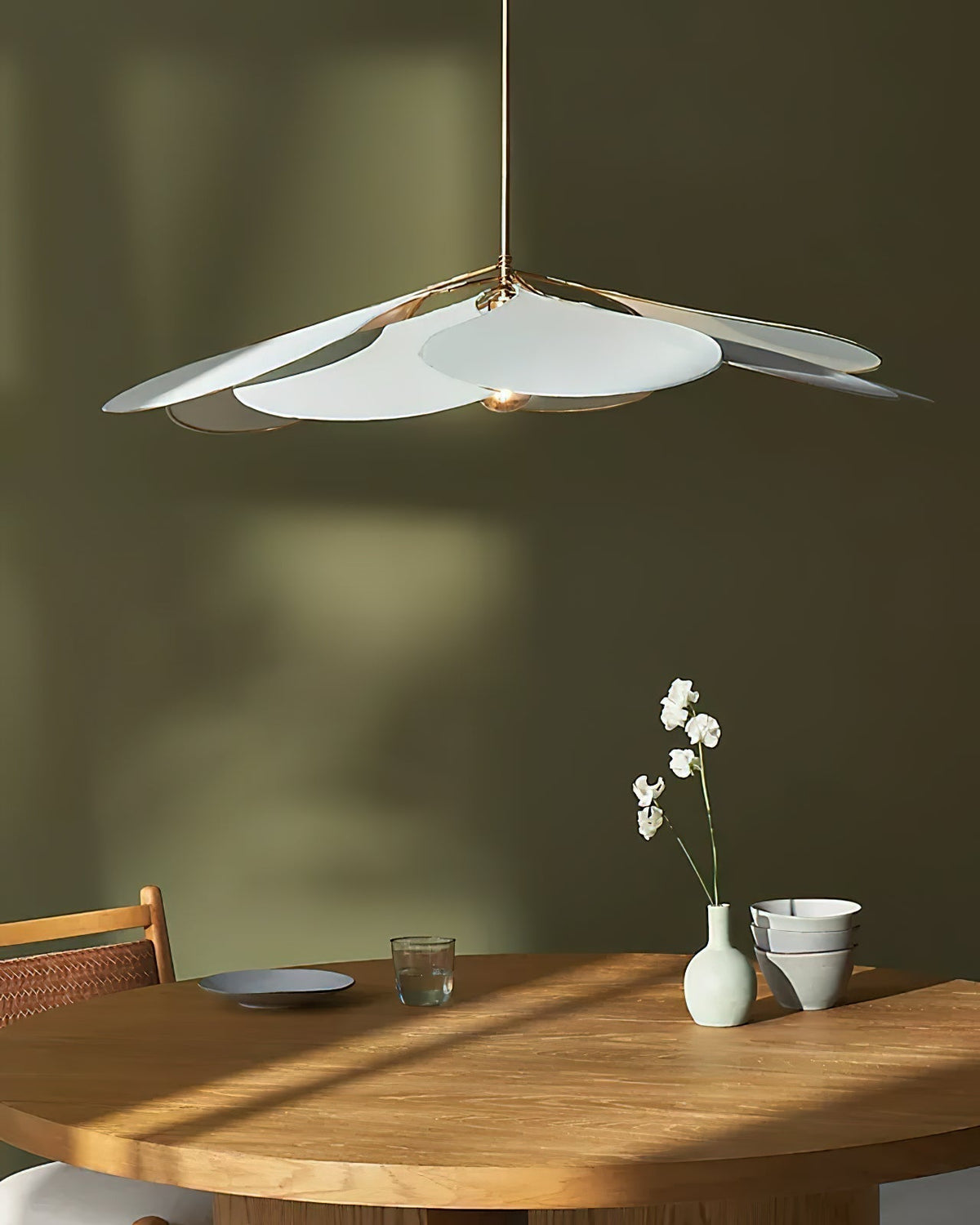 Zephyian Suspension Florale en Tissu