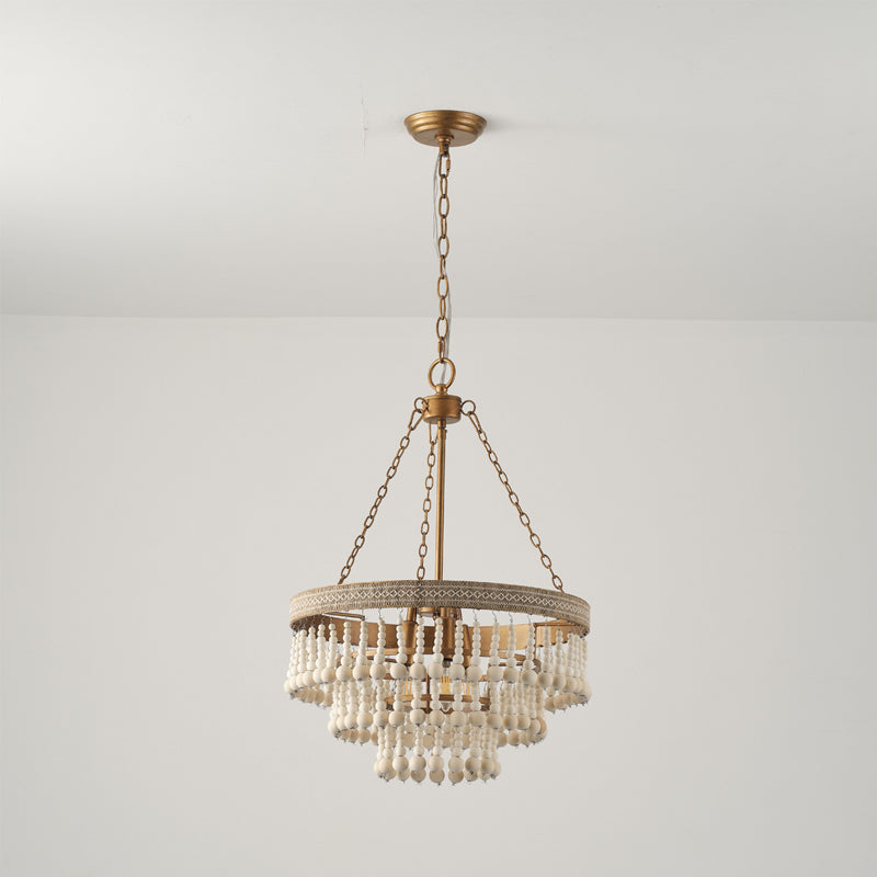 Avrinir Lustre Bois Luxe Postmoderne Grand