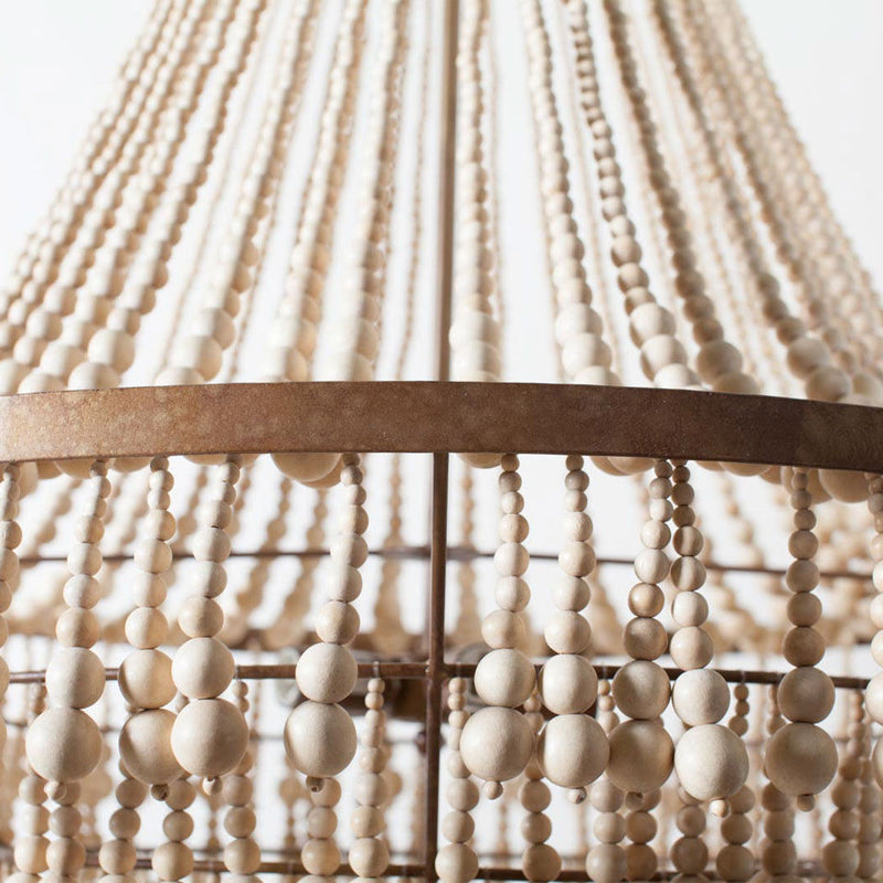 Avrinir Lustre Bois Luxe Postmoderne Grand