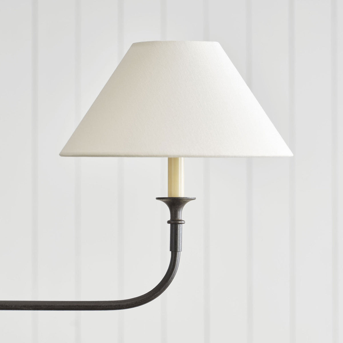 Altven Lustre Linéaire Métal Laiton Antique Tissu Minimaliste Moderne-Cielum