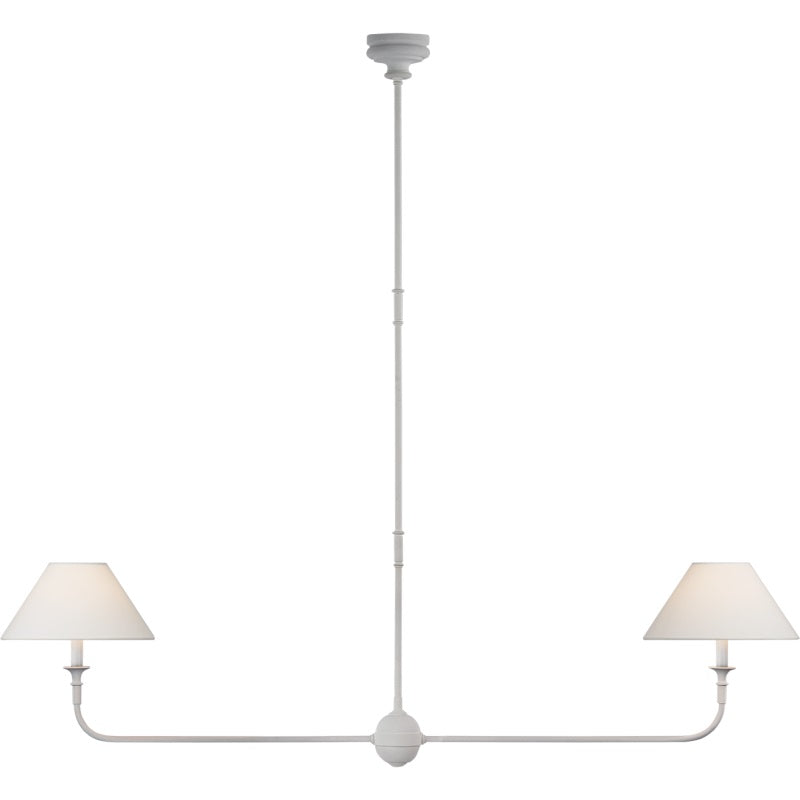 Altven Lustre Linéaire Métal Laiton Antique Tissu Minimaliste Moderne-Cielum