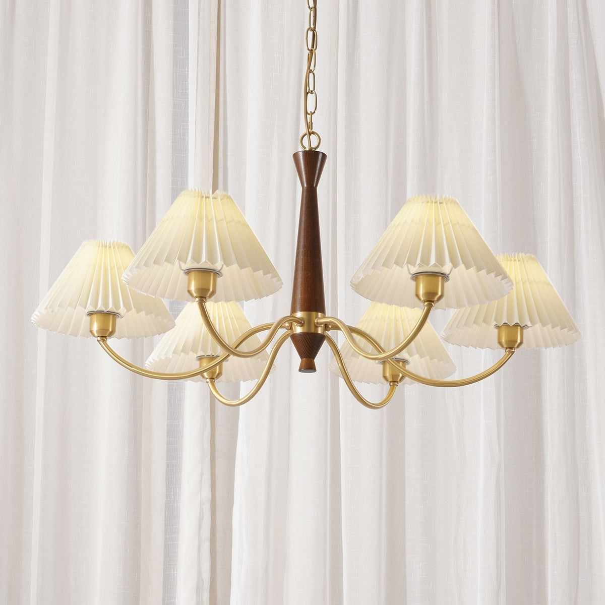 Zarn Lustre en Tissu Plissé