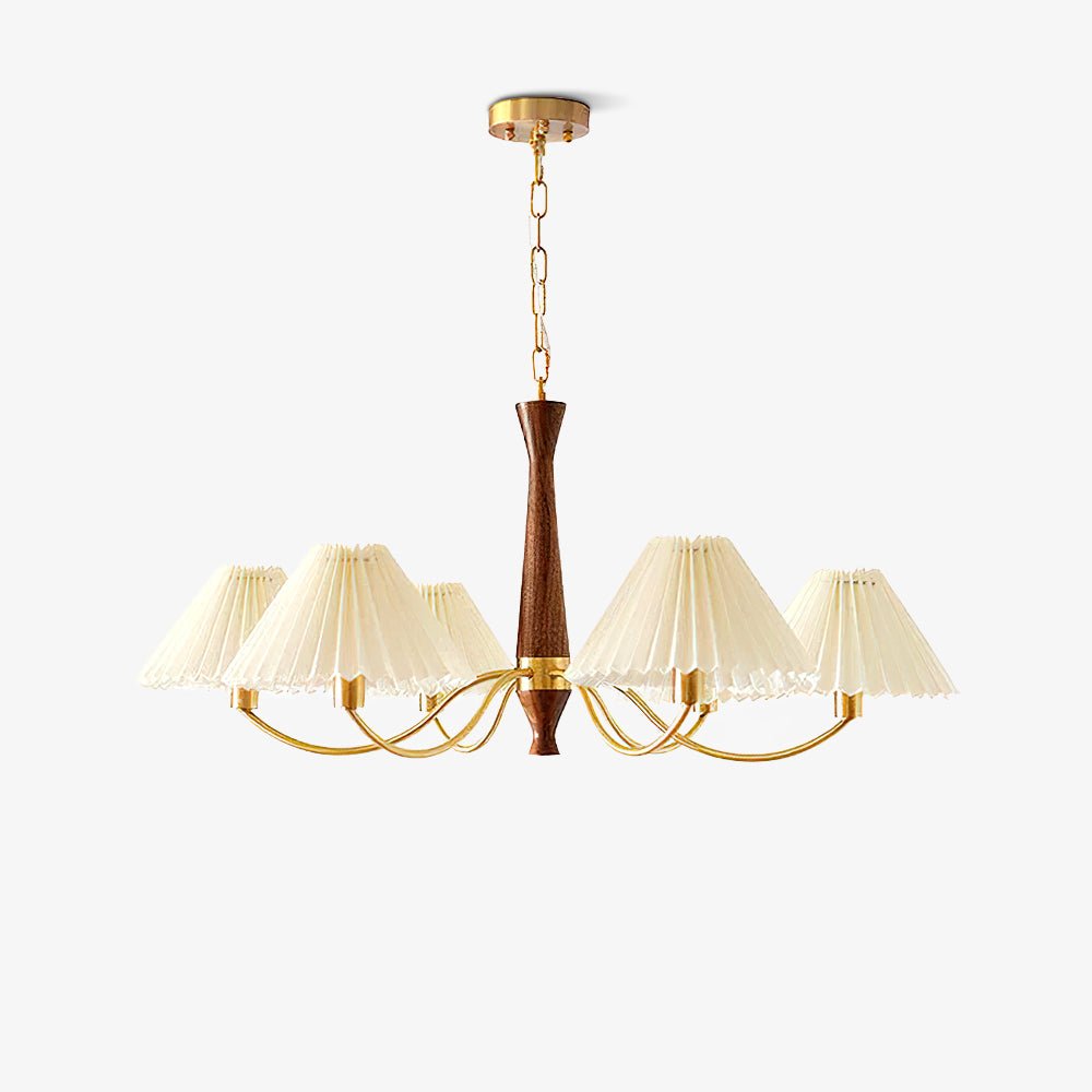 Zarn Lustre en Tissu Plissé