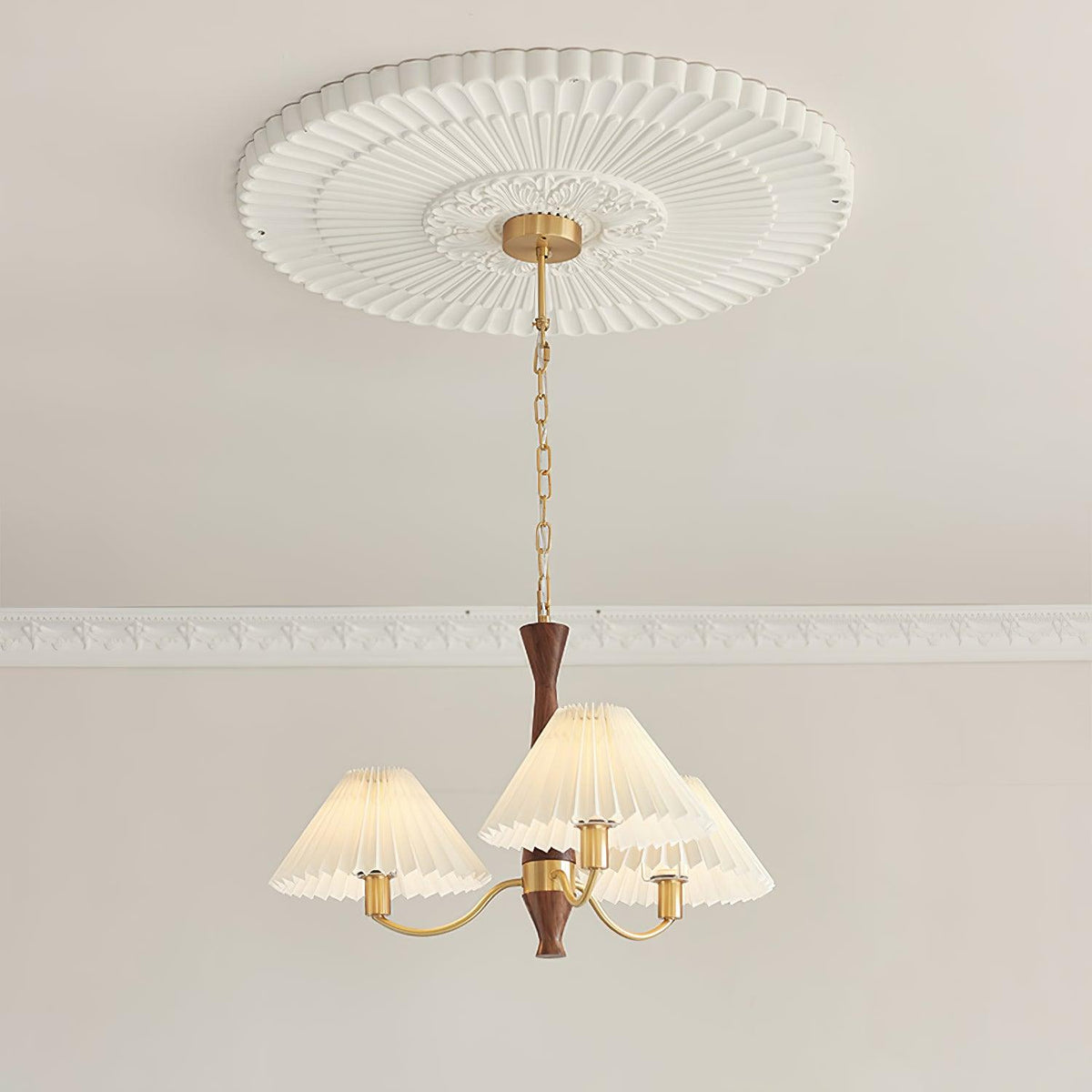 Zarn Lustre en Tissu Plissé