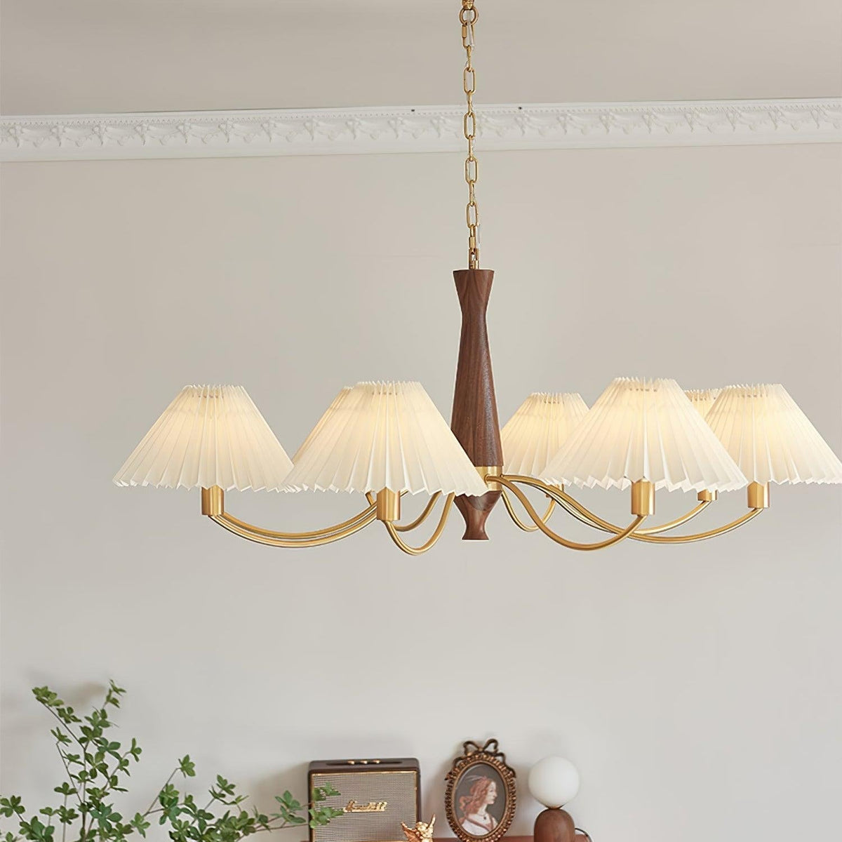 Zarn Lustre en Tissu Plissé