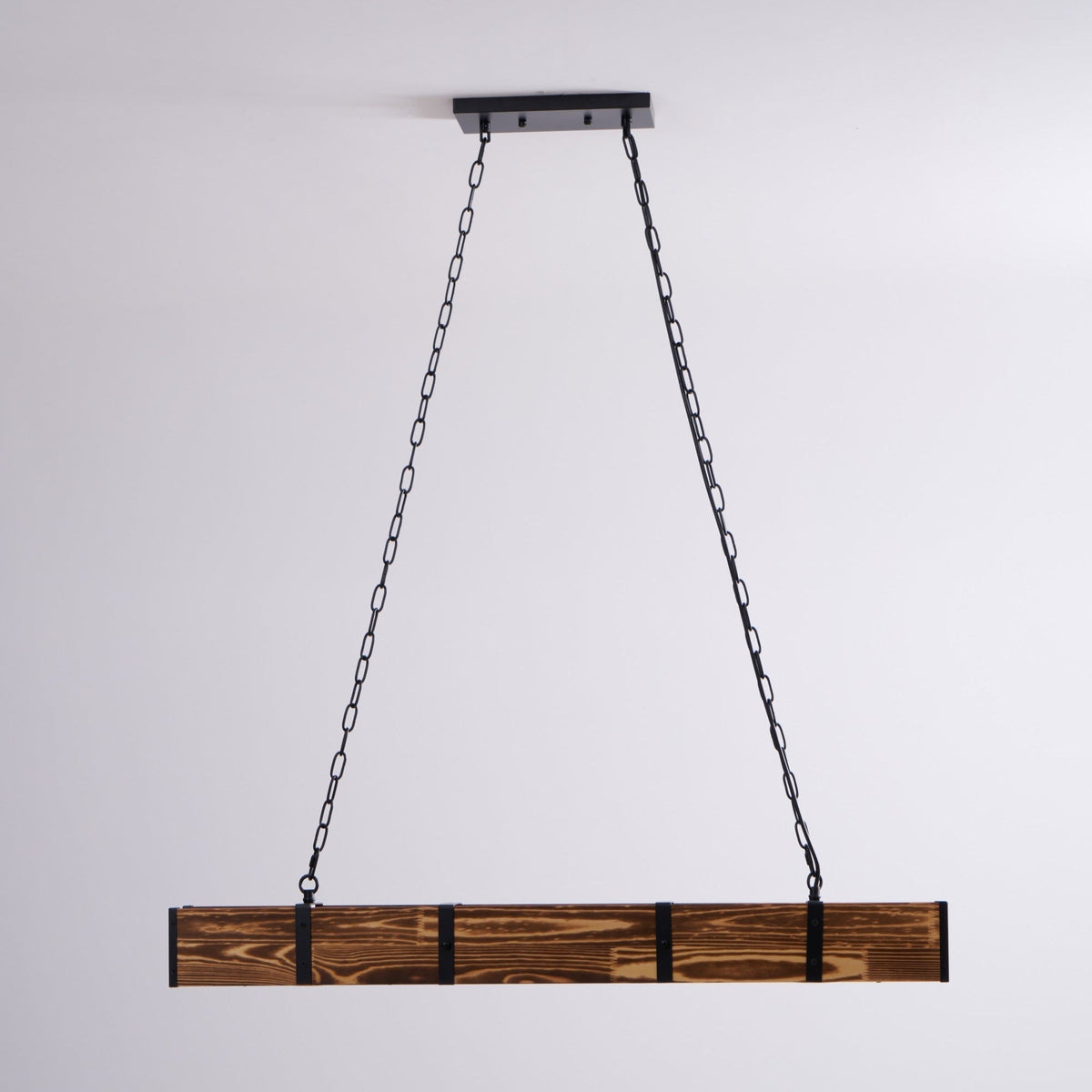 Calelise Lustre Pleva Bois Naturel Linéaire