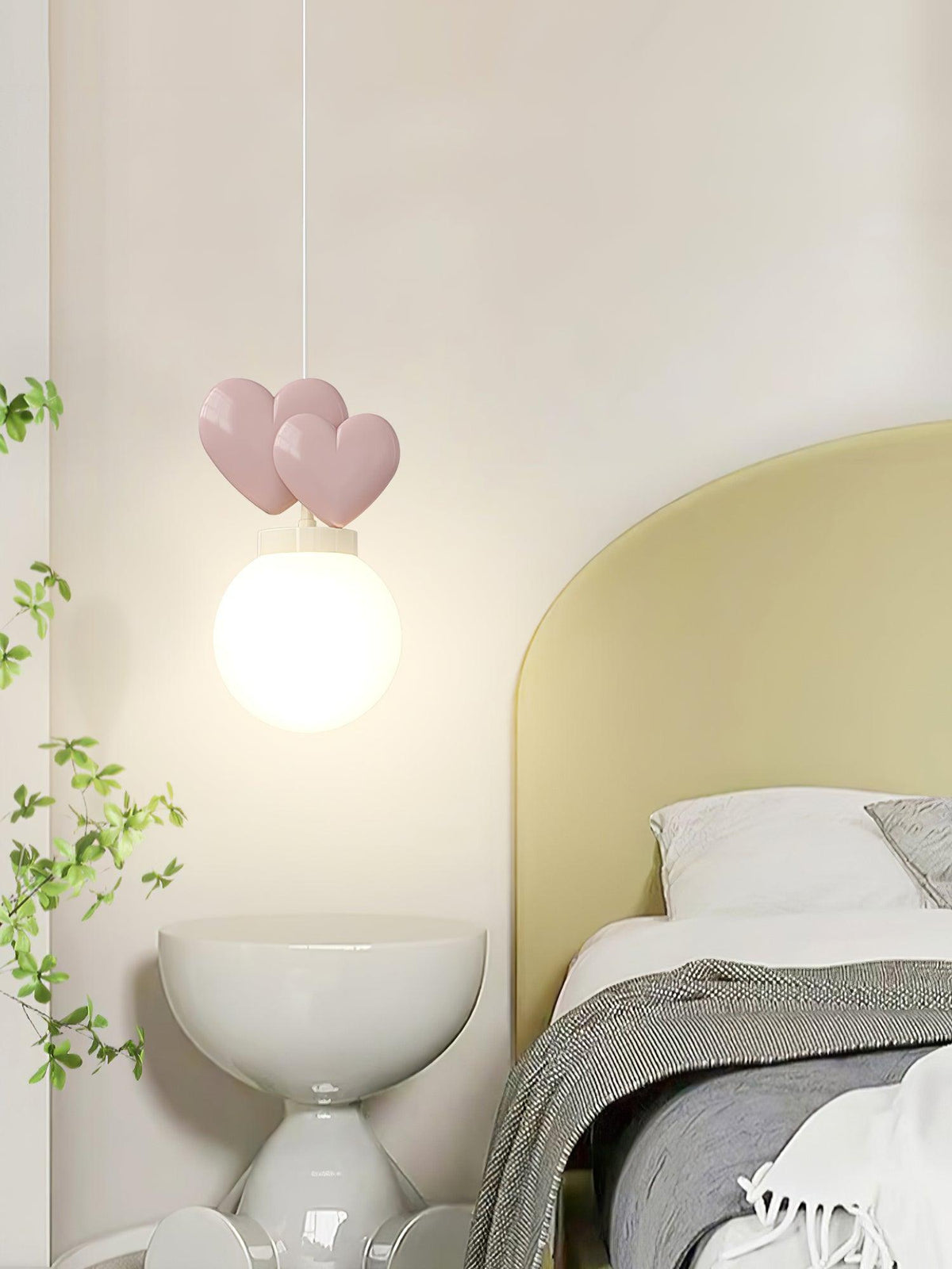 Pokoch Love Pendant Light-Neutral Decor