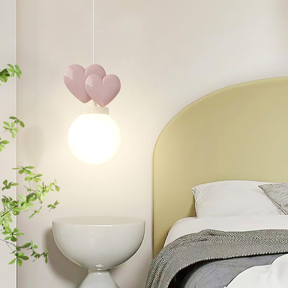 Pokoch Love Pendant Light-Neutral Decor